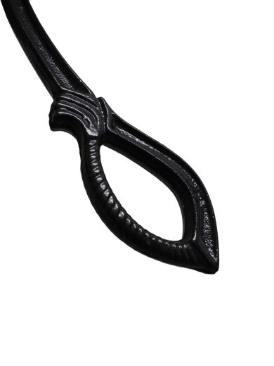 Schwengel schwarz Rosendekor f�r Handschwengelpumpe