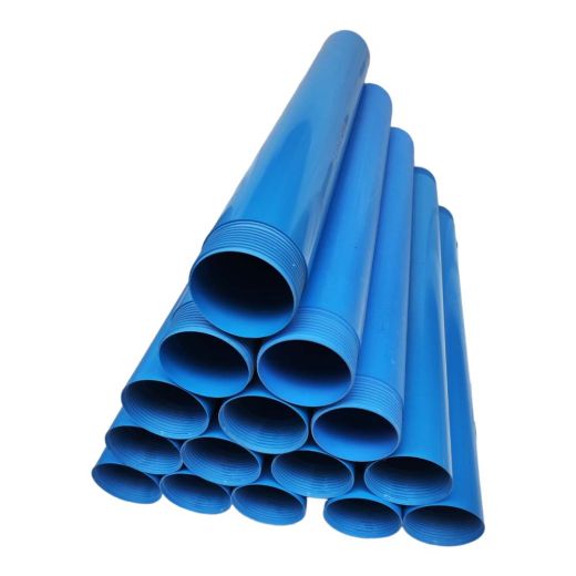 Glattwand Brunnenrohr Set DN 115 5m 7m 9m 11m 13m 15m - Brunnenrohr Brunnenfilter 0.3 - 0.5