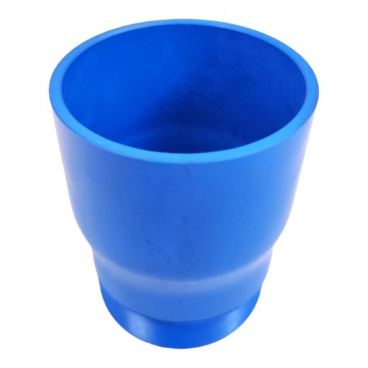 PVC bergang Brunnenrohr DN80 - 3 Zoll Rohr Gewinde auf Klebemuffe