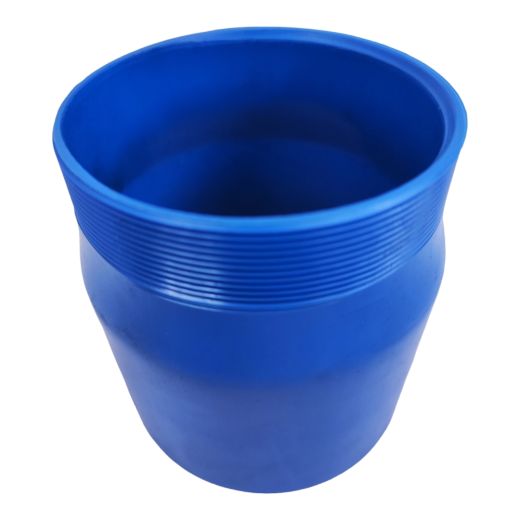 PVC �bergang Brunnenrohr DN115 - 4 1/2 Zoll Rohr Gewinde auf Klebemuffe