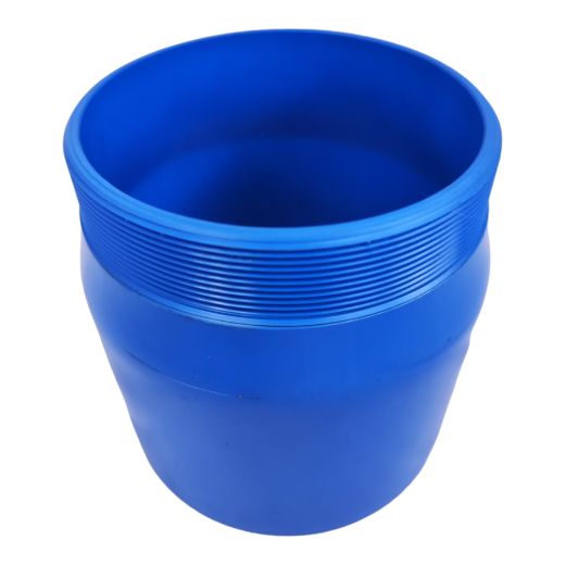 PVC �bergang Brunnenrohr DN125 - 5 Zoll Rohr Gewinde auf Klebemuffe