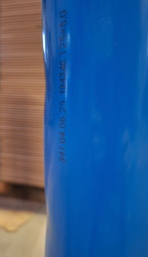 B Ware Brunnenrohr DN 115 - 4 1/2" Baul�nge 1m