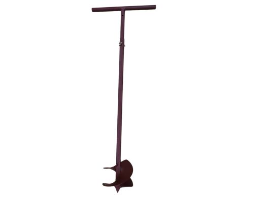 Teleskop Erdbohrer 20cm - Bohrtiefe bis 1,8m - verlngerbarer Erdlochbohrer