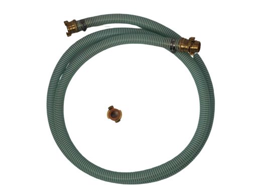 Saugschlauch 5m 1 Zoll f�r Rammbrunnen mit Saug Schnellkupplung zwischen Pumpe - Pumpenstock