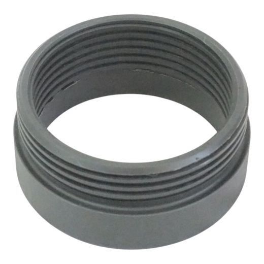 PVC Reduzierung Brunnenrohr DN115 - 4 1/2 Zoll Trapezgewinde auf DN 100 - 4 Zoll Glattwandrohr TNA Gewinde