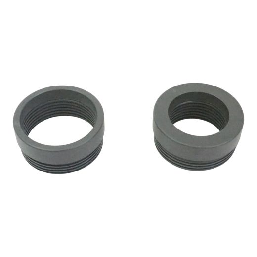 PVC Reduzierung Brunnenrohr DN115 - 4 1/2 Zoll Trapezgewinde auf DN 100 - 4 Zoll Glattwandrohr TNA Gewinde