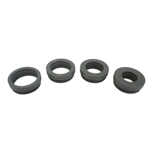 PVC Reduzierung Brunnenrohr DN150 - 6 Zoll Trapezgewinde auf DN 100 - 4 Zoll Glattwandrohr TNA Gewinde