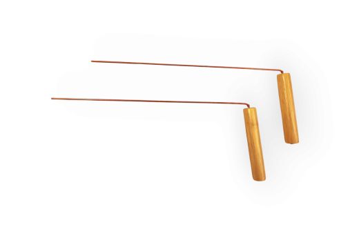 W�nschelrute mit Holzgriff 30 cm - Wassersuche