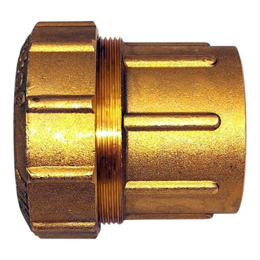 PE Rohr Verschraubung aus Messing 1 1/4" IG - 40 mm