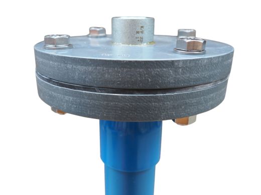 Brunnenkopf 2 Zoll mit 1 Zoll Edelstahl Muffe