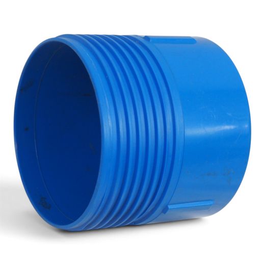 PVC Deckel DN 100 mit Au�engewinde - Verschluss f�r Brunnenrohre