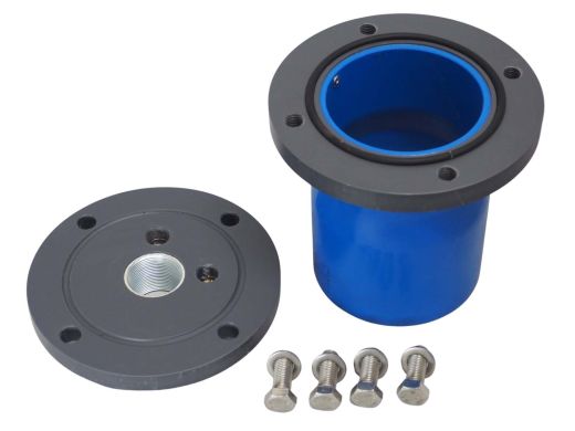 Brunnenkopf DN 150 - 6 Zoll 2 Zoll verzinkte Muffe