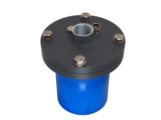 Brunnenkopf DN 175 - 7 Zoll 2 Zoll Durchgang
