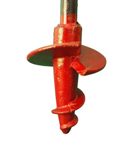 Handerdbohrer Stahlguss 125mm Erdbohrer verl�ngerbar