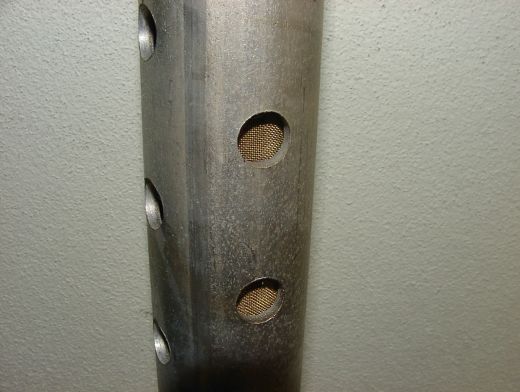 Rammfilter mit Innenfilter 1 1/4 Zoll fr Rammbrunnen