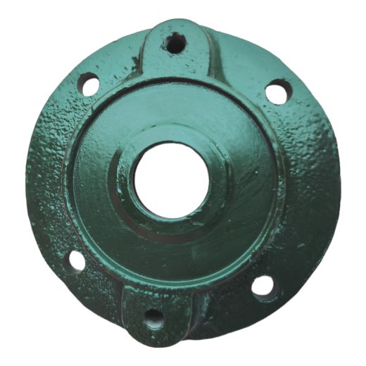 Rundflansch f�r Schwengelpumpe Typ 75 gr�n - Ersatzteil Handschwengelpumpe