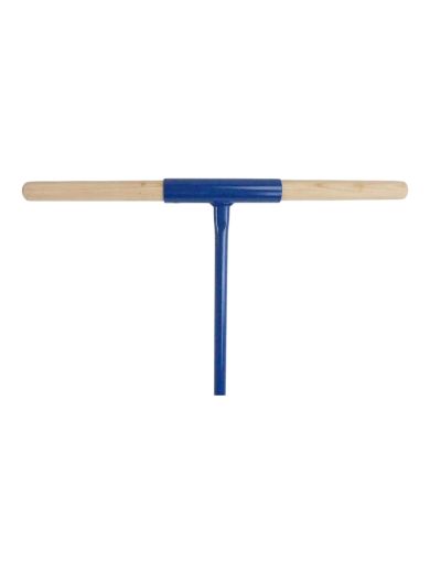 Erdbohrer 50 mm 5 cm - 1m lang blau