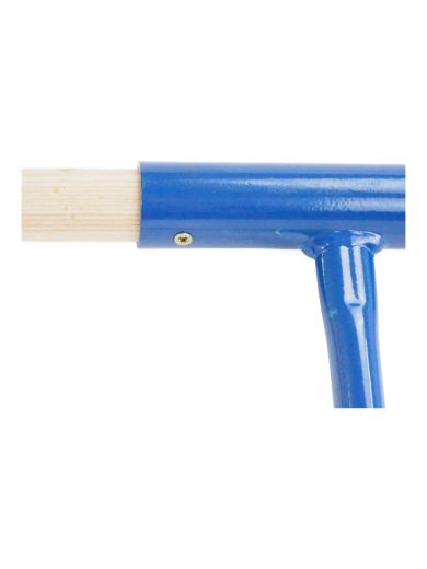 Erdbohrer 50 mm 5 cm - 1m lang blau