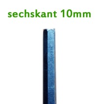Erdbohrer 50 mm 5 cm - 1m fr Akkuschrauber oder Bohrmaschine zum Rasen Entwssern