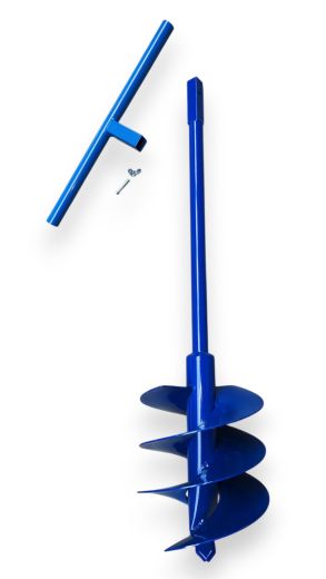 Erdbohrer 250mm 25cm einzeln verl�ngerbar