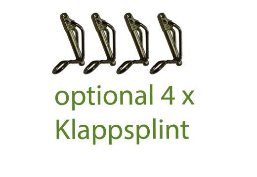 4m Set Brunnenbohrer 125mm mit Aufkantung