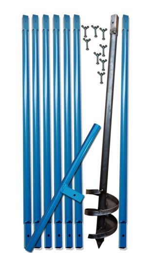 8m Set Brunnenbohrer 165mm mit Aufkantung
