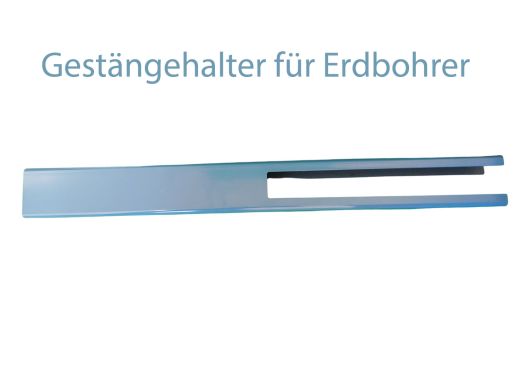 Gestngehalter fr Erdbohrer verlngerbar - Brunnenbohrer