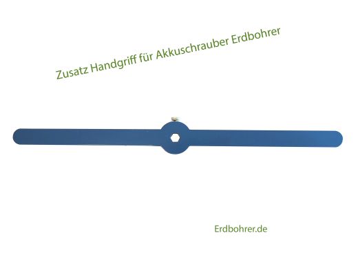Handgriff f�r Erdbohrer Bohrmaschine - Akkuschrauber
