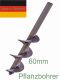 Pflanzbohrer f�r Bohrmaschine 60mm - 6cm Erdbohrer Akkuschrauber