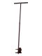 Teleskop Erdbohrer 20cm - Bohrtiefe bis 1,8m - verl�ngerbarer Erdlochbohrer