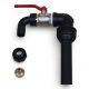 IBC Wassertank verbinden Set - Aluminium PE mit Auslaufhahn 1 1/4 Zoll