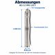 IBO 3,5 IPRO 3/011 Tiefbrunnenpumpe – 230 V, 0,8 kW und 20 m Kabel