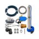 Brunnenpumpen-Anschlussset PE 32 f�r 4 Zoll Brunnen / DN 100