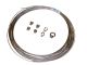 Edelstahl Drahtseil Set 30m 2mm Haltekraft 80kg Niroseil