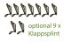 Brunnenbau Erdbohrer Set 9m 90mm