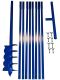 Brunnenbau Erdbohrer Set 9m 175mm