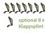 8m Set Brunnenbohrer 145mm mit Aufkantung