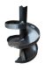 Brunnenbohrer 190mm mit Aufkantung - Bohrkopf 19cm verl�ngerbar