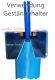 Gest�ngehalter f�r Erdbohrer verl�ngerbar - Brunnenbohrer