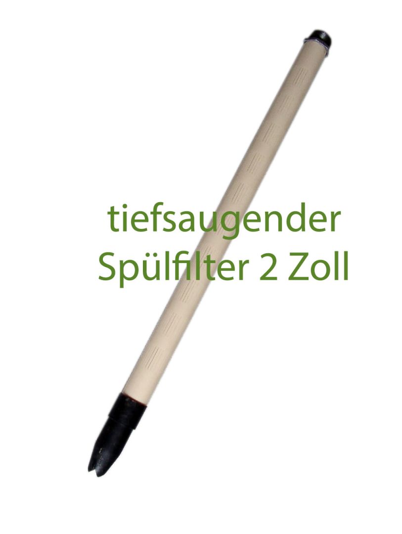 Splfilter 2 Zoll - Brunnenfilter zum einsplen - Tiefsaugfilter