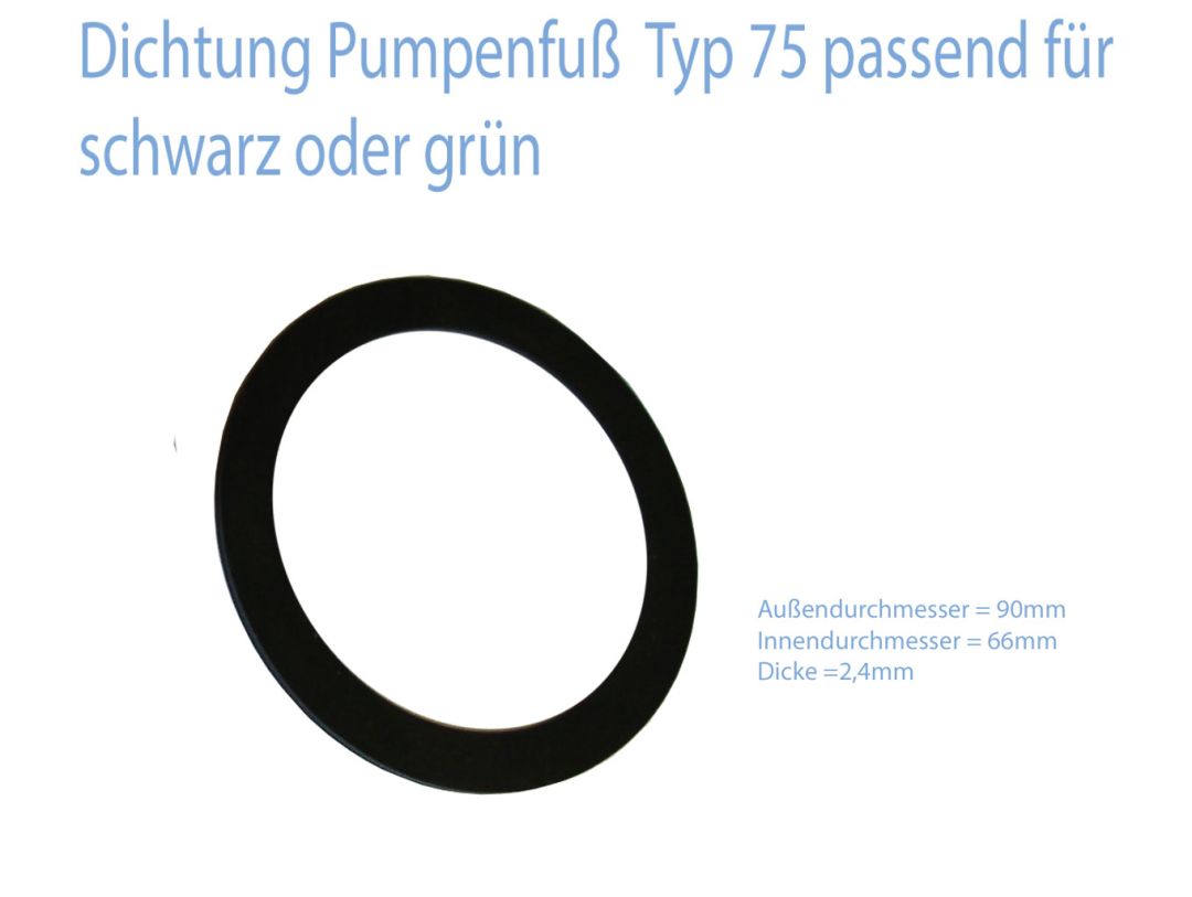 Dichtung Set Schwengelpumpe Typ 75