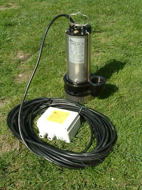 Schmutzwasserpumpe BBC SEMISOM SM465+G/3 - max 450l/min Förderhöhe max 18,5m