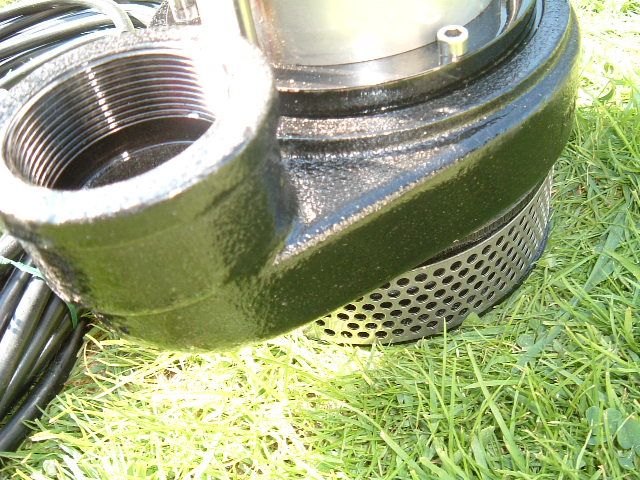 Schmutzwasserpumpe BBC SEMISOM SM465+G/3 - max 450l/min Förderhöhe max 18,5m