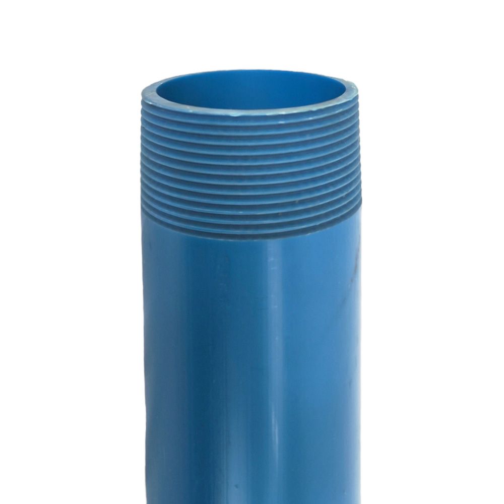 Brunnenrohr DN 50 2&quote; mit beidseitigen Auengewinde Grundwassermessstelle