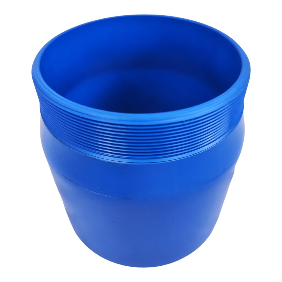PVC bergang Brunnenrohr DN125 - 5 Zoll Rohr Gewinde auf Klebemuffe