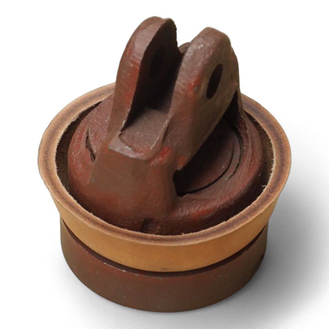 Ersatz Kolben lange Version mit Ledermanschette fr Doppelkolbenpumpe D=75mm