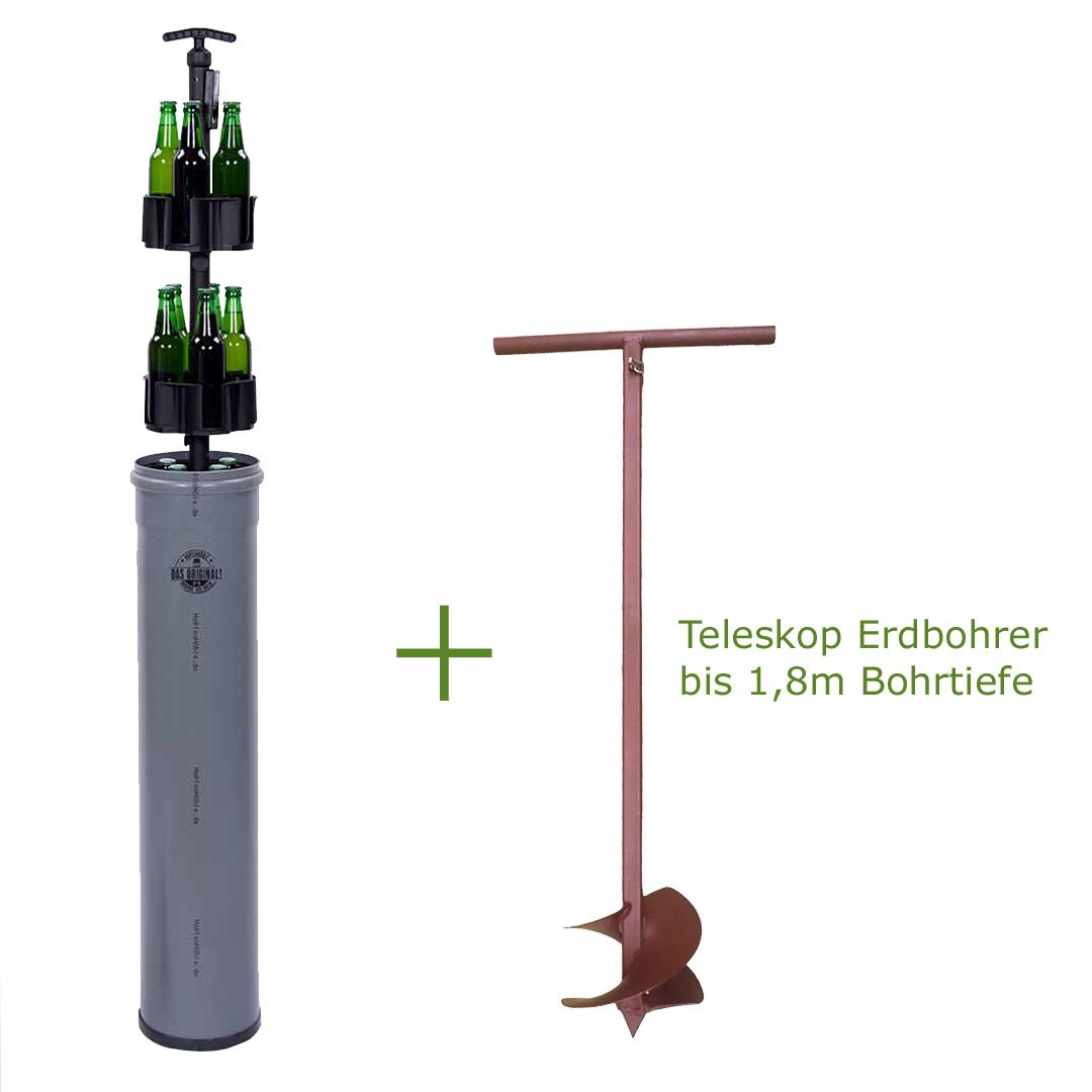 Set Hopfenhhle + Erdbohrer - das Original