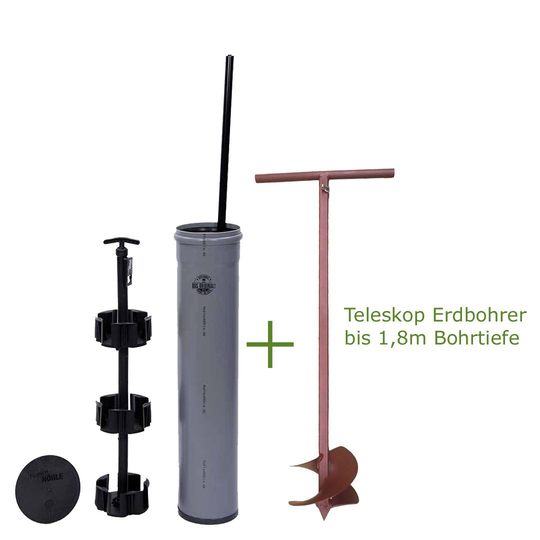 Set Hopfenhhle + Erdbohrer - Lift das Original