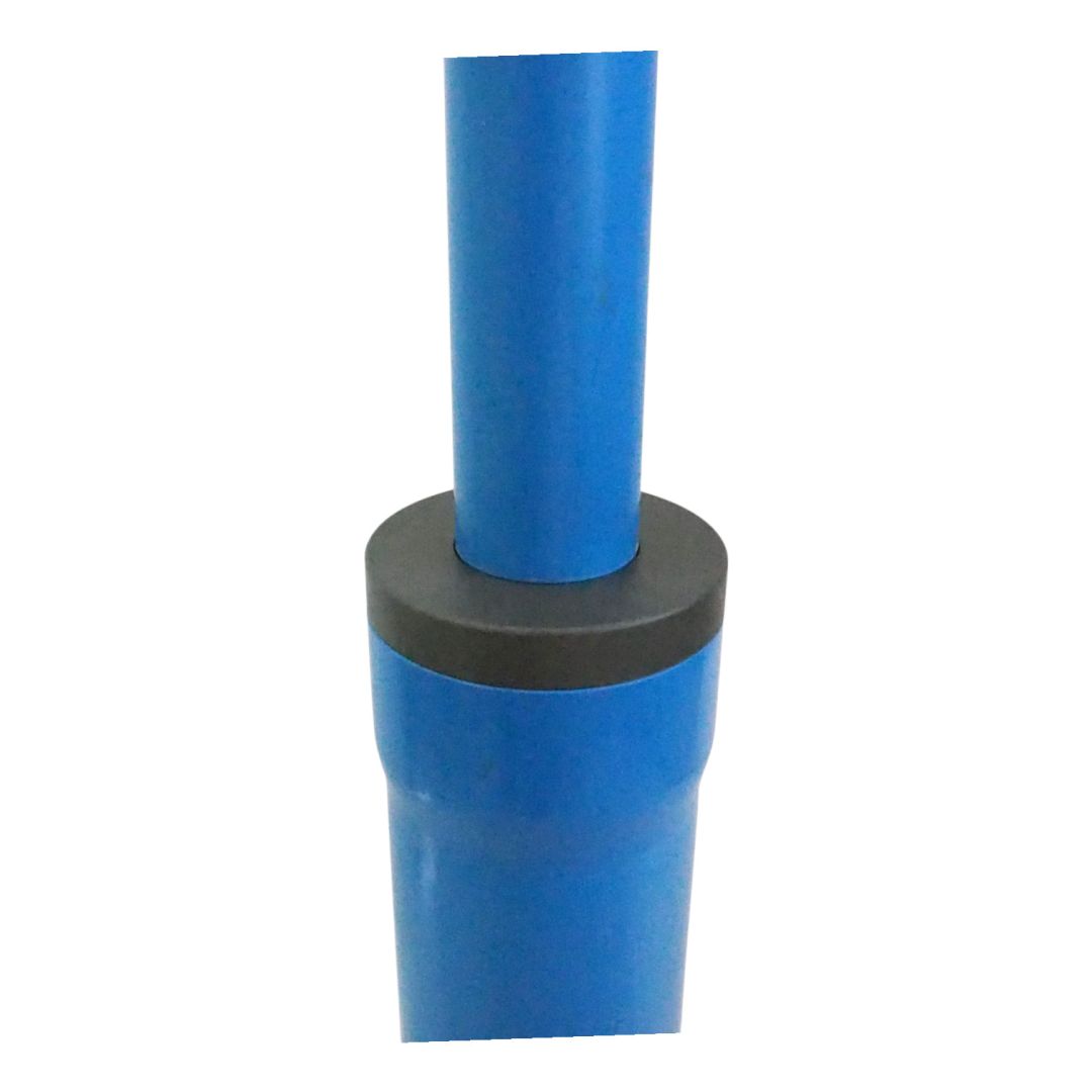 PVC Reduzierung Brunnenrohr DN150 - 6 Zoll auf DN 80 - 3 Zoll Trapez Gewinde