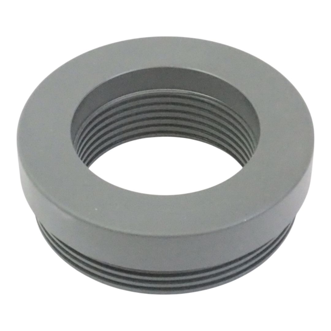 PVC Reduzierung Brunnenrohr DN150 - 6 Zoll Trapezgewinde auf DN 100 - 4 Zoll Glattwandrohr TNA Gewinde